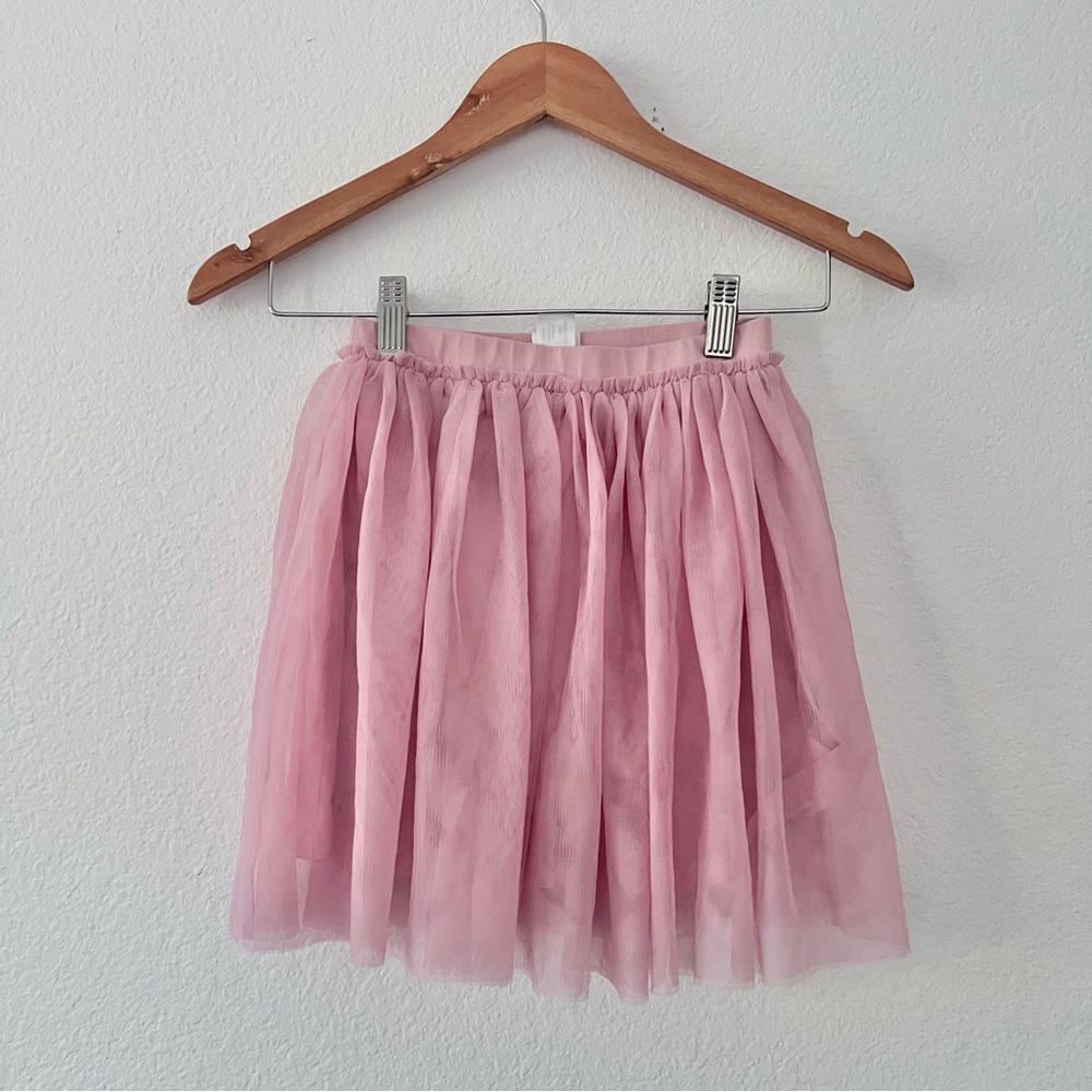 Hanna Andersson Pink Tulle Skirt Sz 6-7